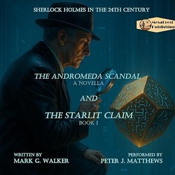 The Andromeda Scandal and The Starlit Claim book cover